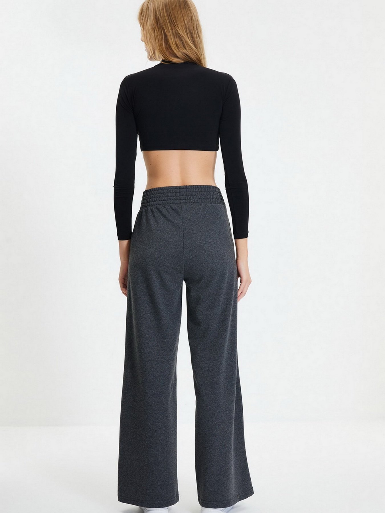 Спортивні штани Trendyol модель TWOAW22EA0405/Antrasit Фото