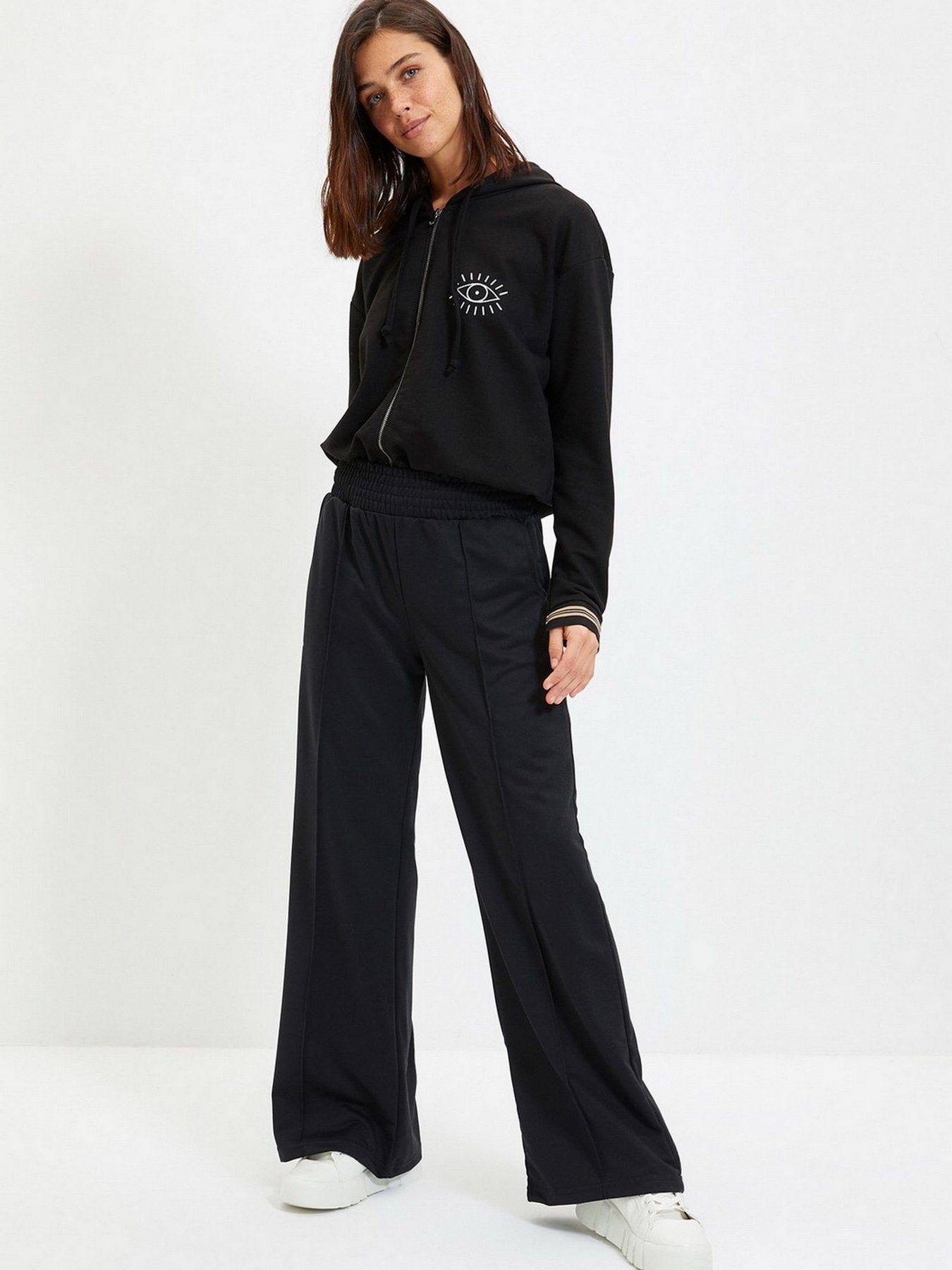 Штаны спортивные Trendyol модель TWOAW22EA0405/Siyah Фото