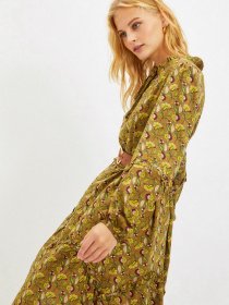 Сукня міді Trendyol модель TWOAW22EL0763/Kahverengi Фото