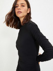 Платье миди Trendyol модель TWOAW22EL1435/Siyah Фото