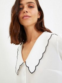 Блуза Trendyol модель TWOAW22GO0489/Ekru Фото