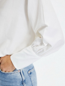 Рубашка Trendyol модель TWOAW22GO0509/Ekru Фото