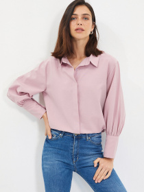 Рубашка Trendyol модель TWOAW22GO0509/Lila Фото