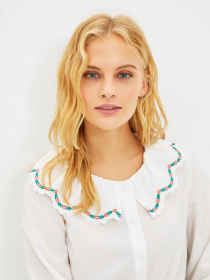 Блуза Trendyol модель TWOAW22GO0527/Ekru Фото