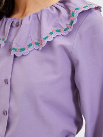 Блуза Trendyol модель TWOAW22GO0527/Lila Фото