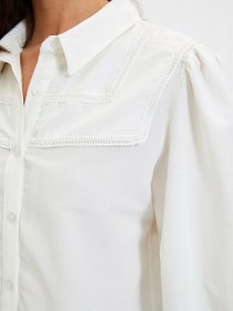 Блуза Trendyol модель TWOAW22GO0555/Ekru Фото