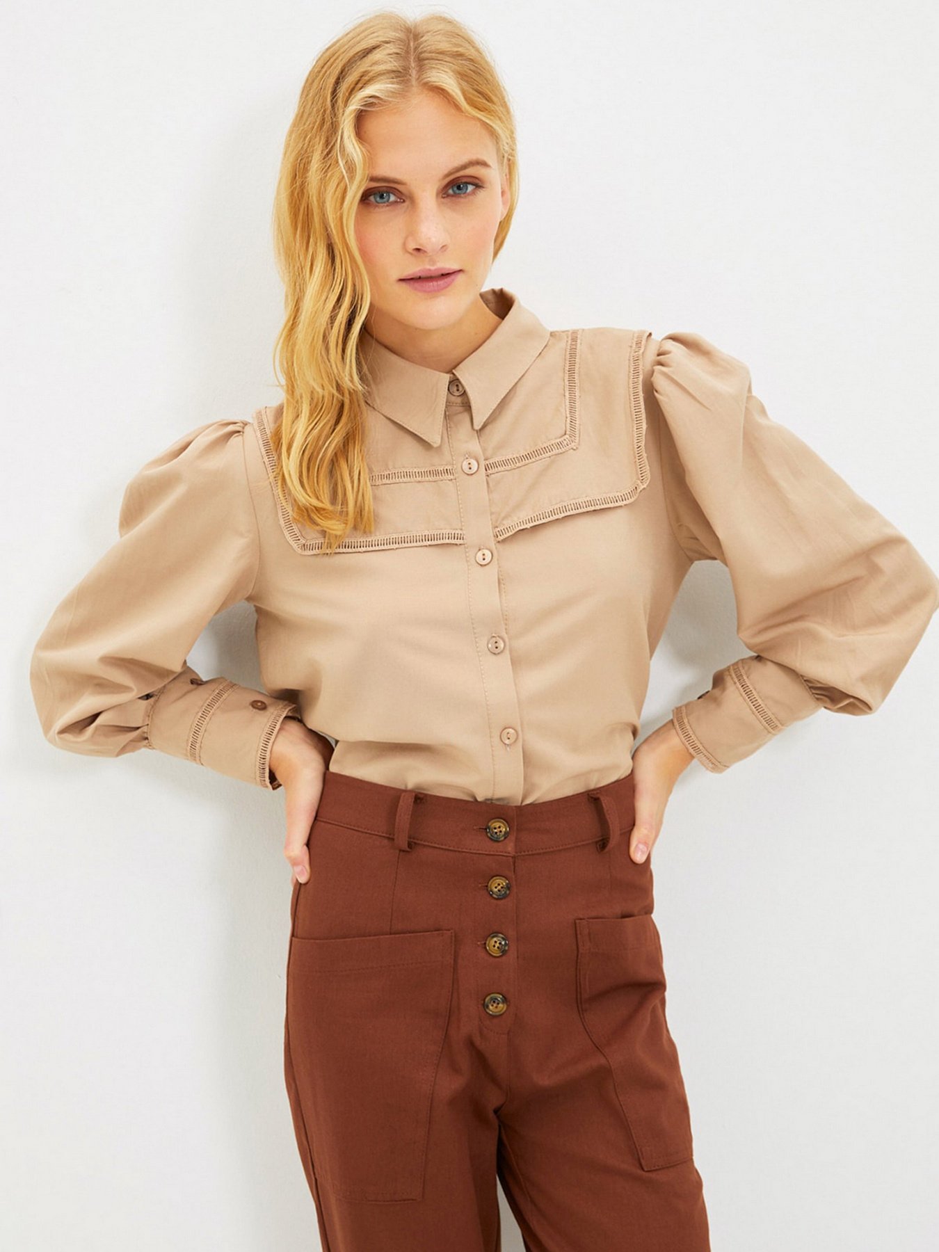 Блуза Trendyol модель TWOAW22GO0555/Tas Фото