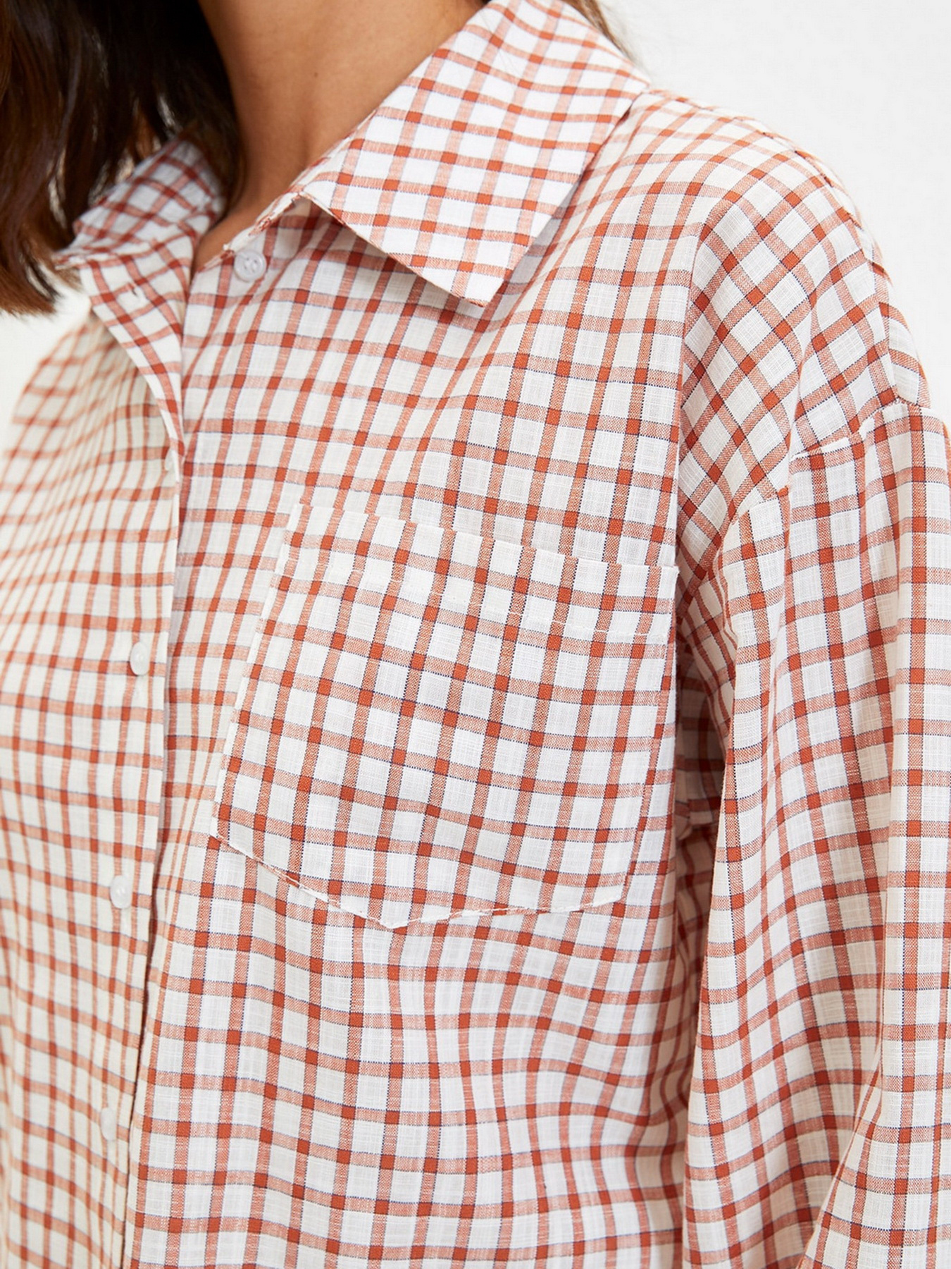 Рубашка Trendyol модель TWOAW22GO0825/Mavi Фото