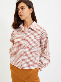 Сорочка повсякденна Trendyol модель TWOAW22GO0825/Mavi Фото