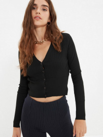 Кардиган Trendyol модель TWOAW22HI0386/Siyah Фото