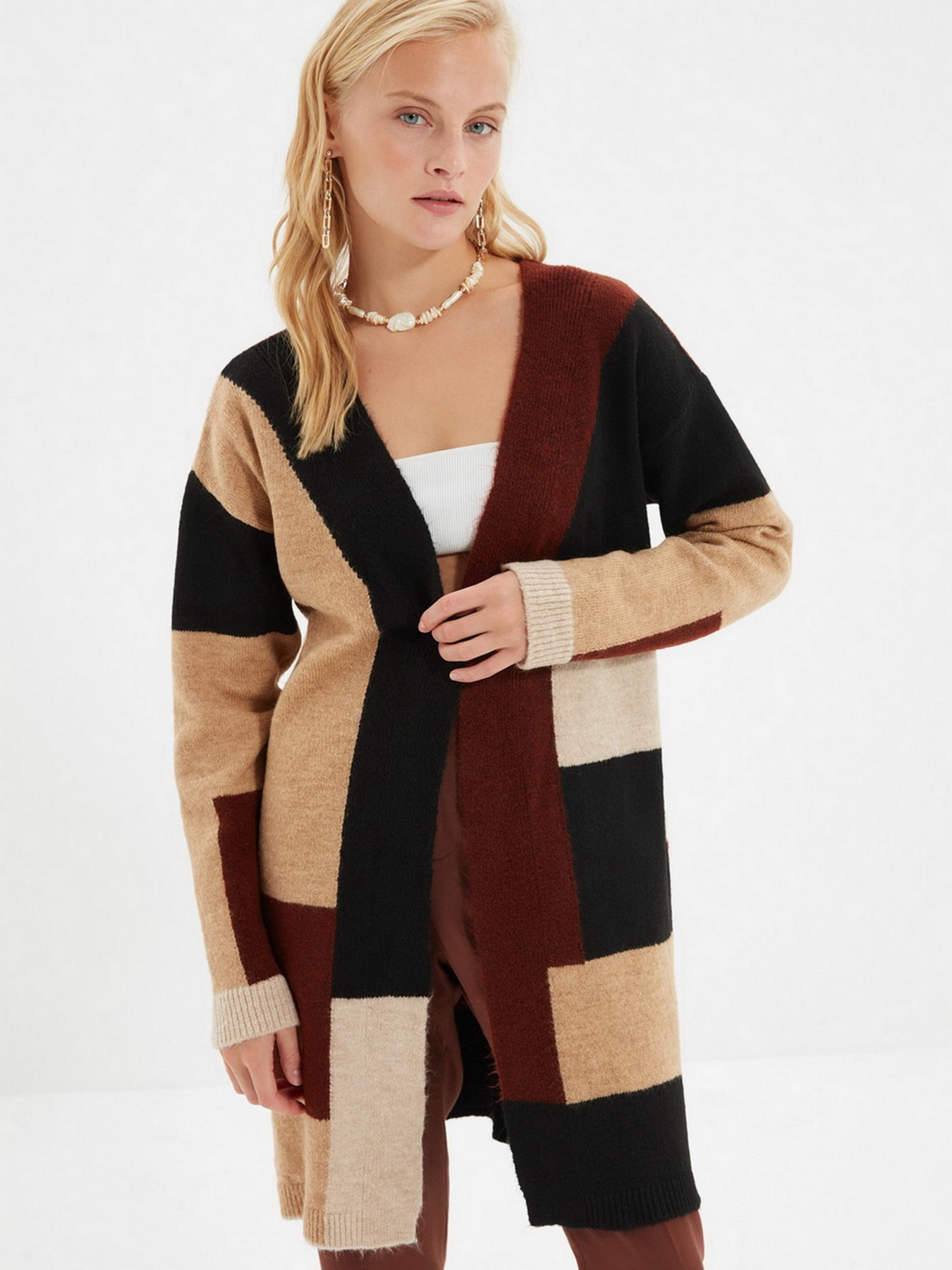 Кардиган Trendyol модель TWOAW22HI0507/Camel Фото