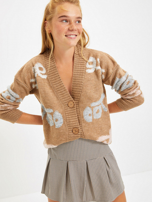 Кардиган Trendyol модель TWOAW22HI0597/Camel Фото