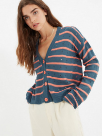 Кардиган Trendyol модель TWOAW22HI0859/Indigo Фото
