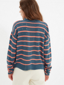 Кардиган Trendyol модель TWOAW22HI0859/Indigo Фото