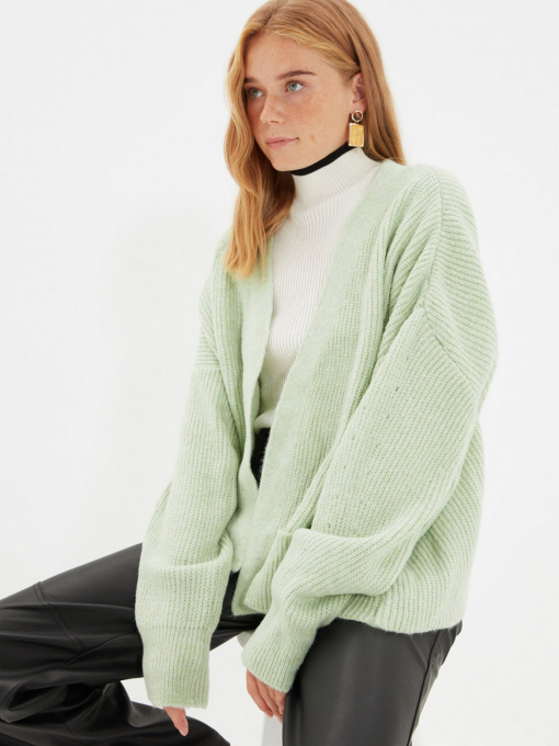 Кардиган Trendyol модель TWOAW22HI1017/Haki Фото