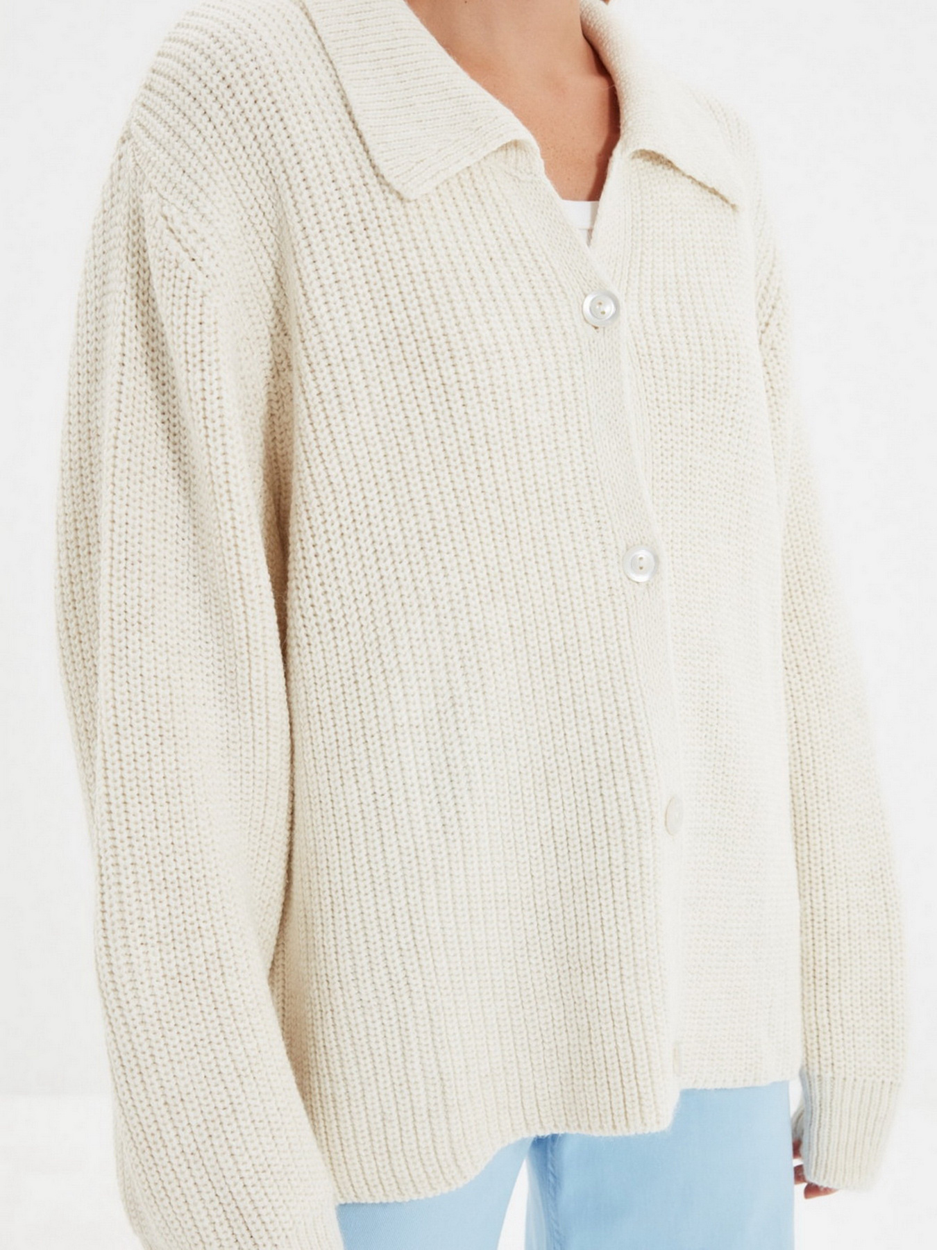 Кардиган Trendyol модель TWOAW22HI1019/Ekru Фото