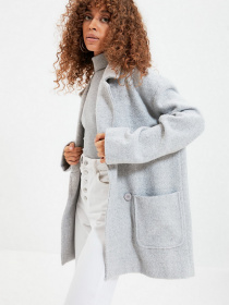 Пальто Trendyol модель TWOAW22KB0081/Gri Фото