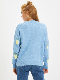 Светр Trendyol модель TWOAW22KZ0528/Acik Mavi Фото