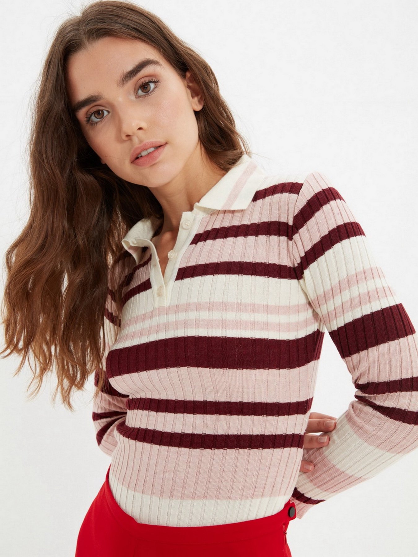 Джемпер Trendyol модель TWOAW22KZ0722/Ekru Фото