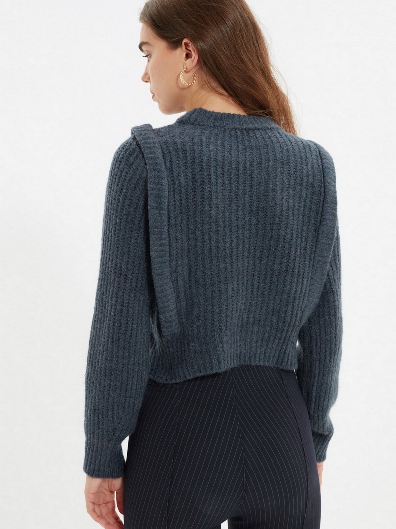 Светр Trendyol модель TWOAW22KZ0938/Indigo Фото