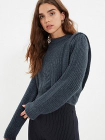 Свитер Trendyol модель TWOAW22KZ0938/Indigo Фото
