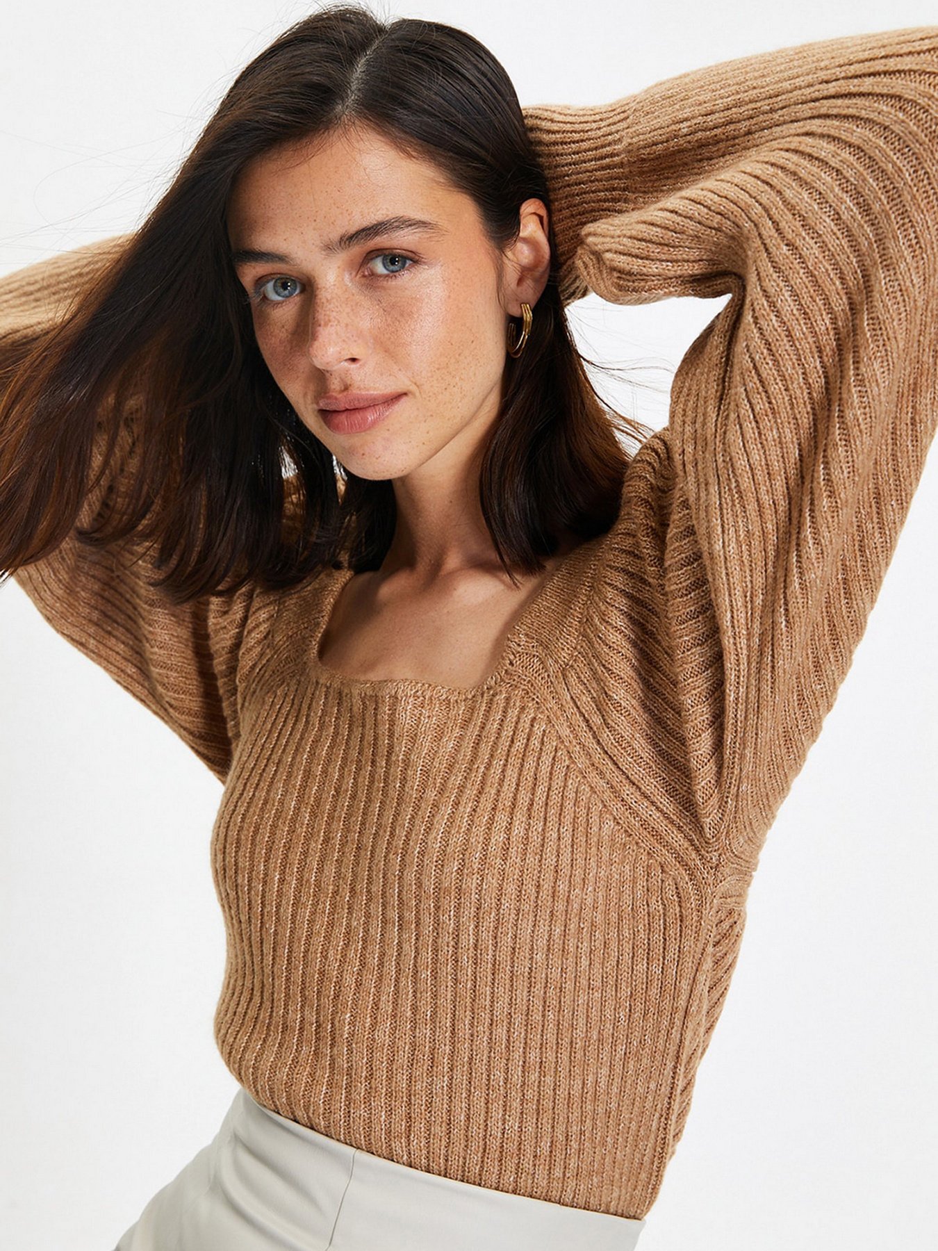 Свитер Trendyol модель TWOAW22KZ1248/Camel Фото