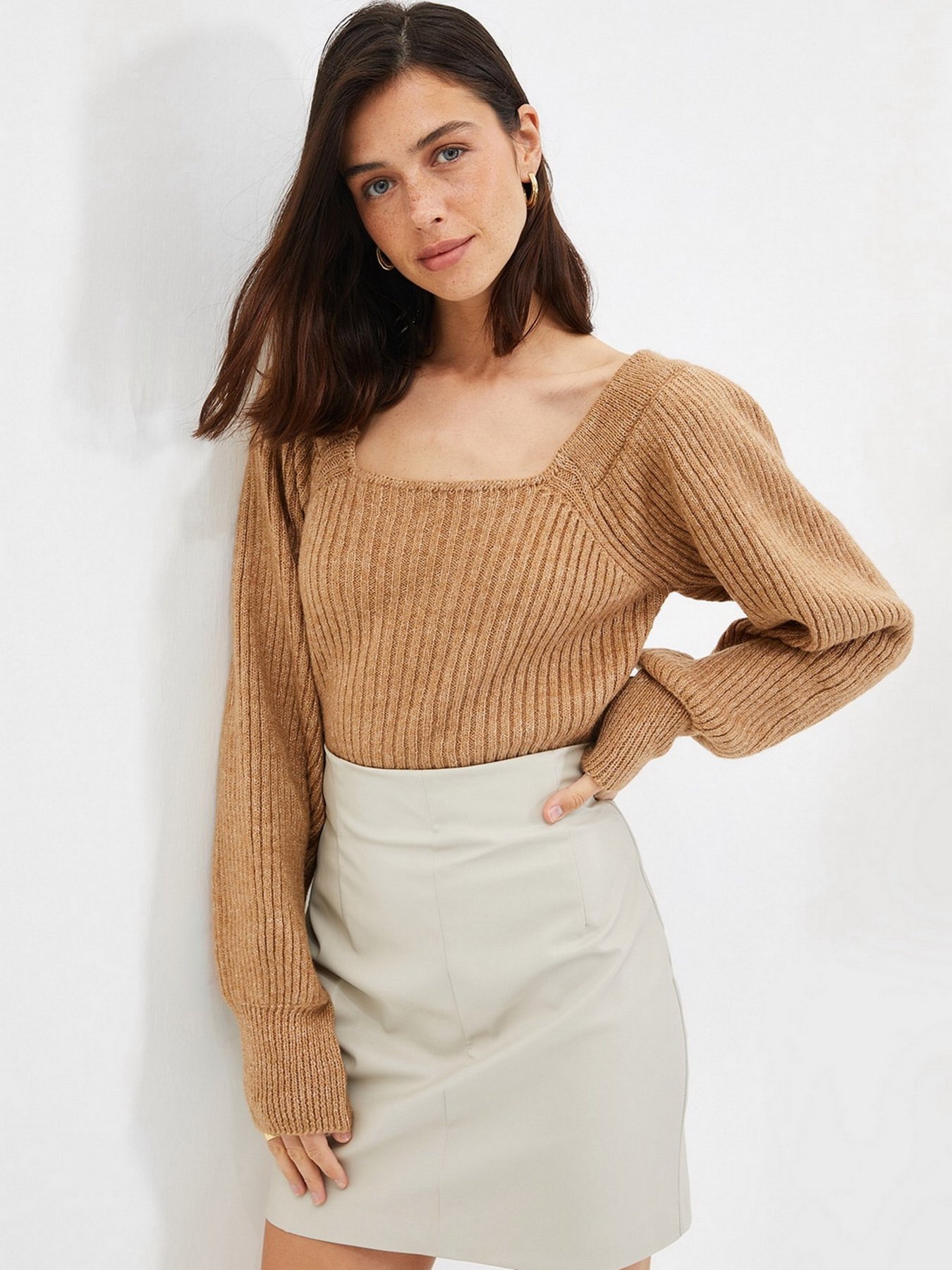 Свитер Trendyol модель TWOAW22KZ1248/Camel Фото