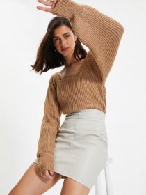 Свитер Trendyol модель TWOAW22KZ1248/Camel Фото