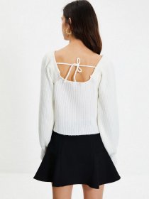 Светр Trendyol модель TWOAW22KZ1248/Ekru Фото