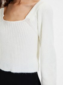 Светр Trendyol модель TWOAW22KZ1248/Ekru Фото