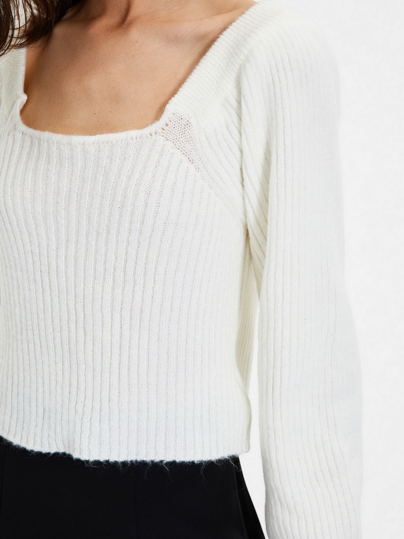 Светр Trendyol модель TWOAW22KZ1248/Ekru Светр Trendyol модель TWOAW22KZ1248/Ekru Фото