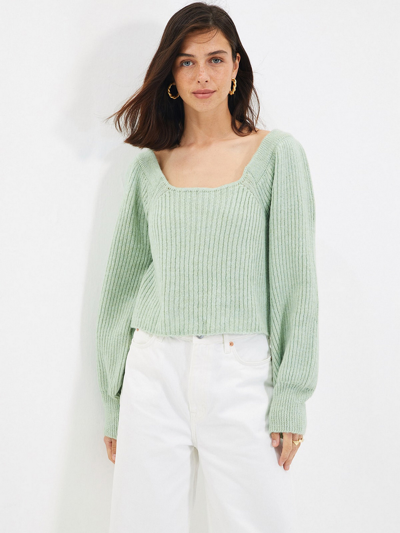 Светр Trendyol модель TWOAW22KZ1248/Mint Фото