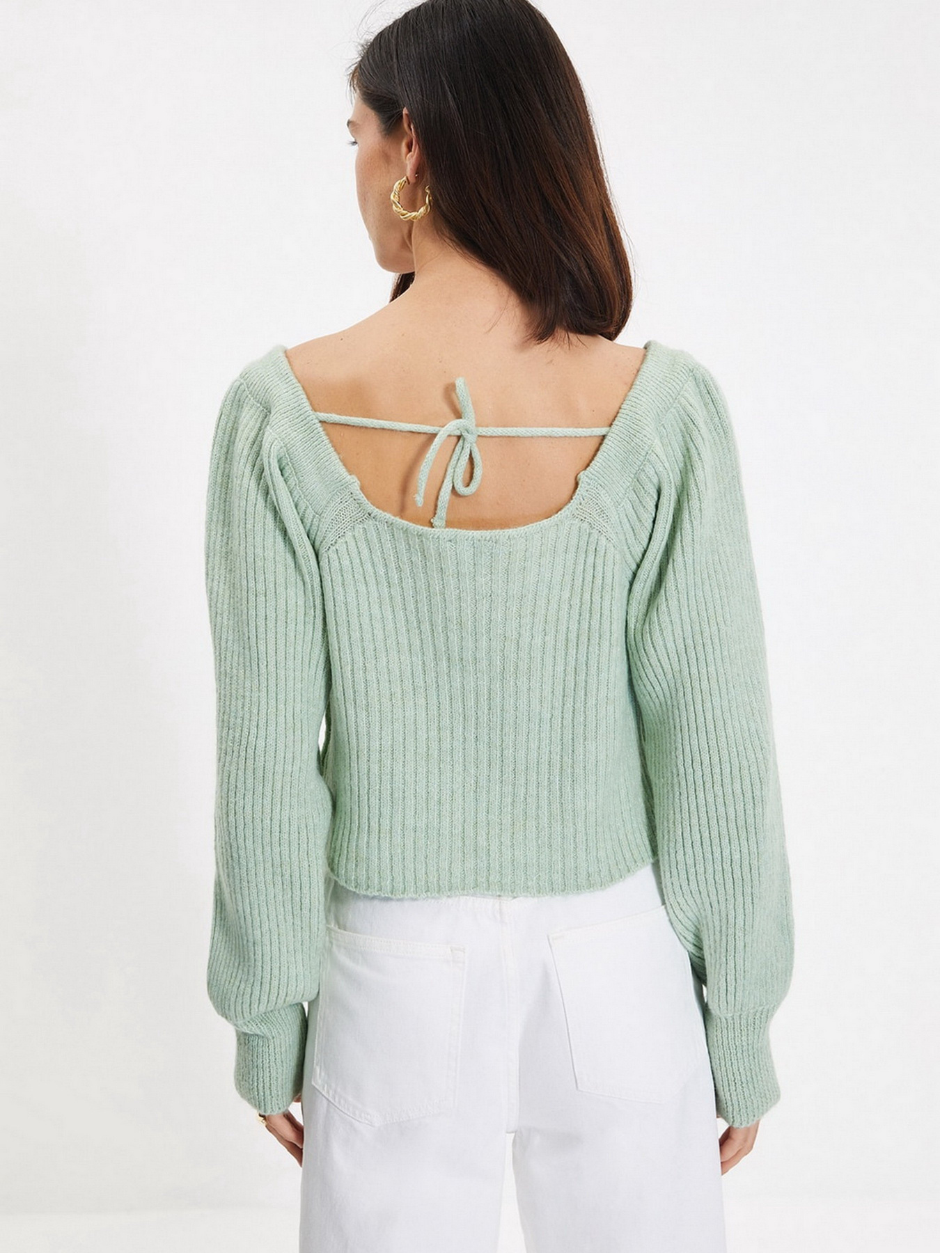 Светр Trendyol модель TWOAW22KZ1248/Mint Фото