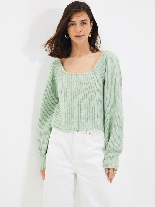 Свитер Trendyol модель TWOAW22KZ1248/Mint Фото