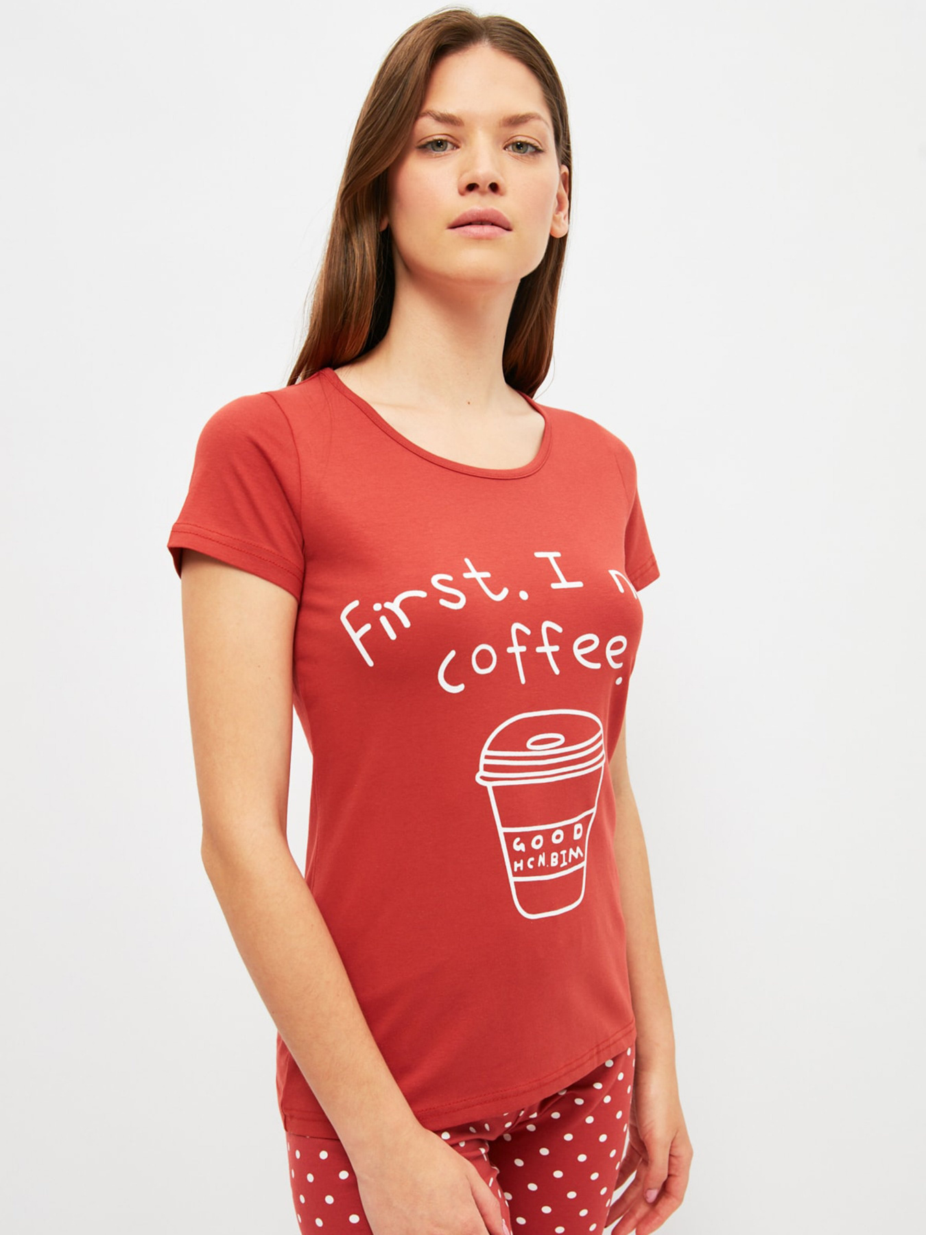 Пижама Trendyol модель THMSS21PT1502/Kirmizi Фото