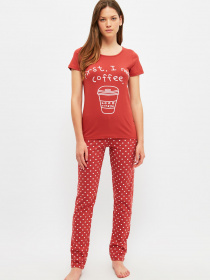 Пижама Trendyol модель THMSS21PT1502/Kirmizi Фото