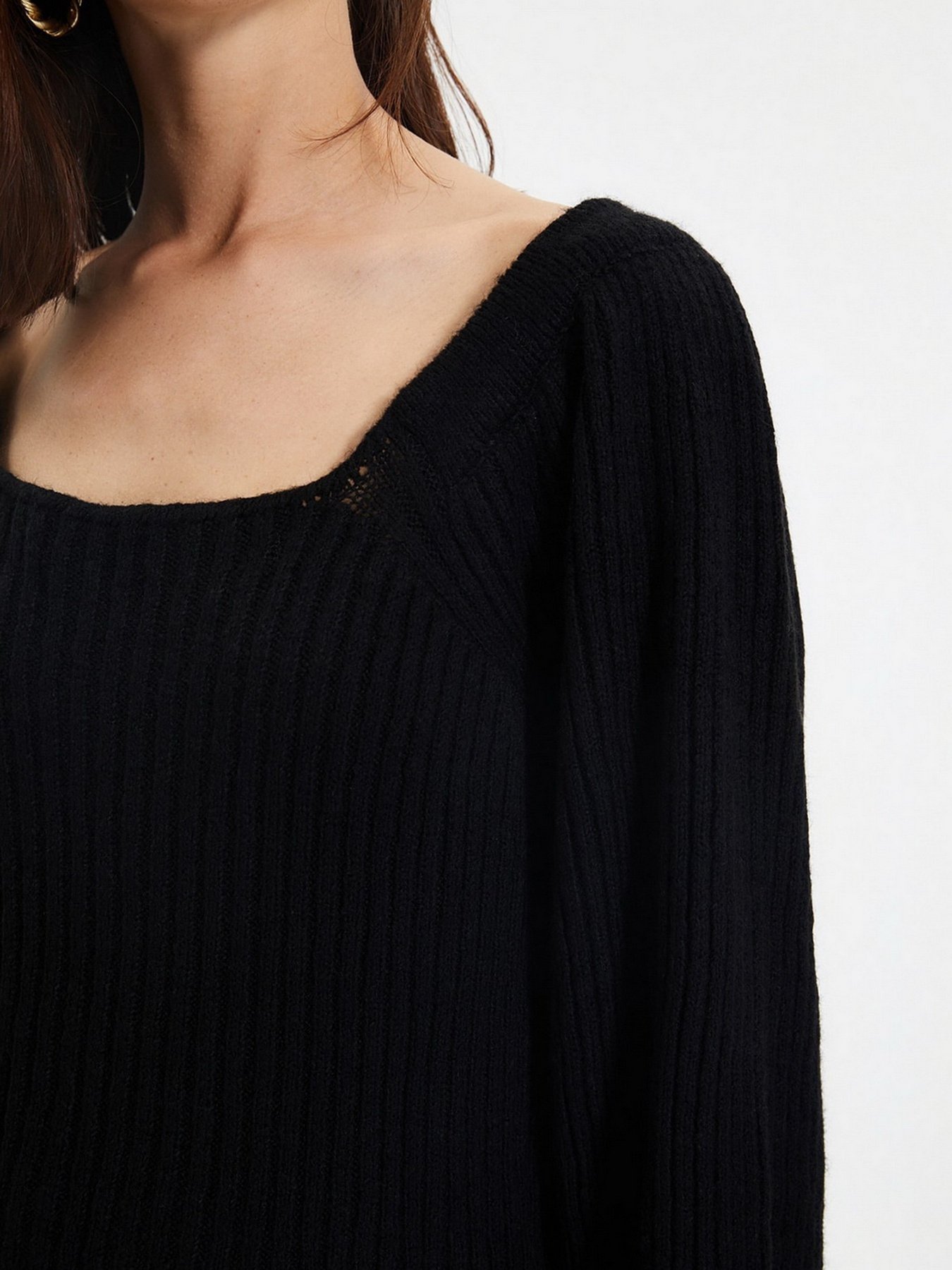 Свитер Trendyol модель TWOAW22KZ1248/Siyah Фото