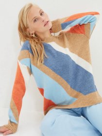 Свитер Trendyol модель TWOAW22KZ1470/Camel Фото