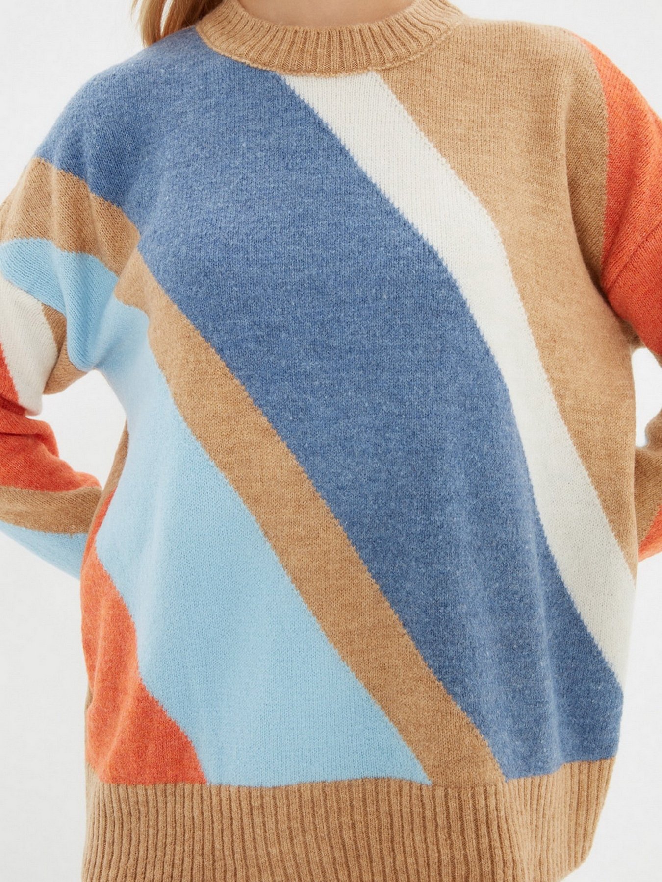 Свитер Trendyol модель TWOAW22KZ1470/Camel Свитер Trendyol модель TWOAW22KZ1470/Camel Фото