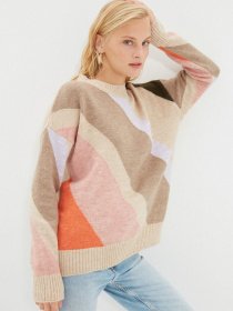 Светр Trendyol модель TWOAW22KZ1470/Ekru Фото