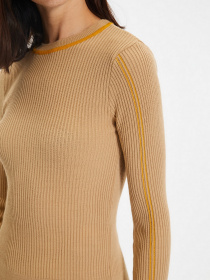 Лонгслів Trendyol модель TWOAW22KZ1518/Camel Фото