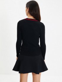 Свитер Trendyol модель TWOAW22KZ1518/Siyah Фото