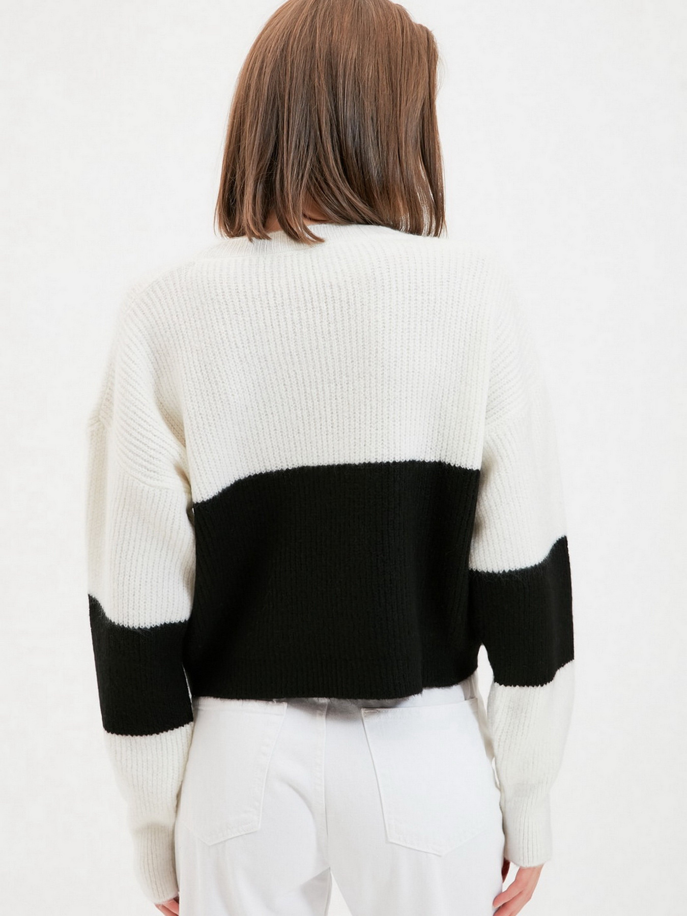 Свитер Trendyol модель TWOAW22KZ1521/Ekru Фото