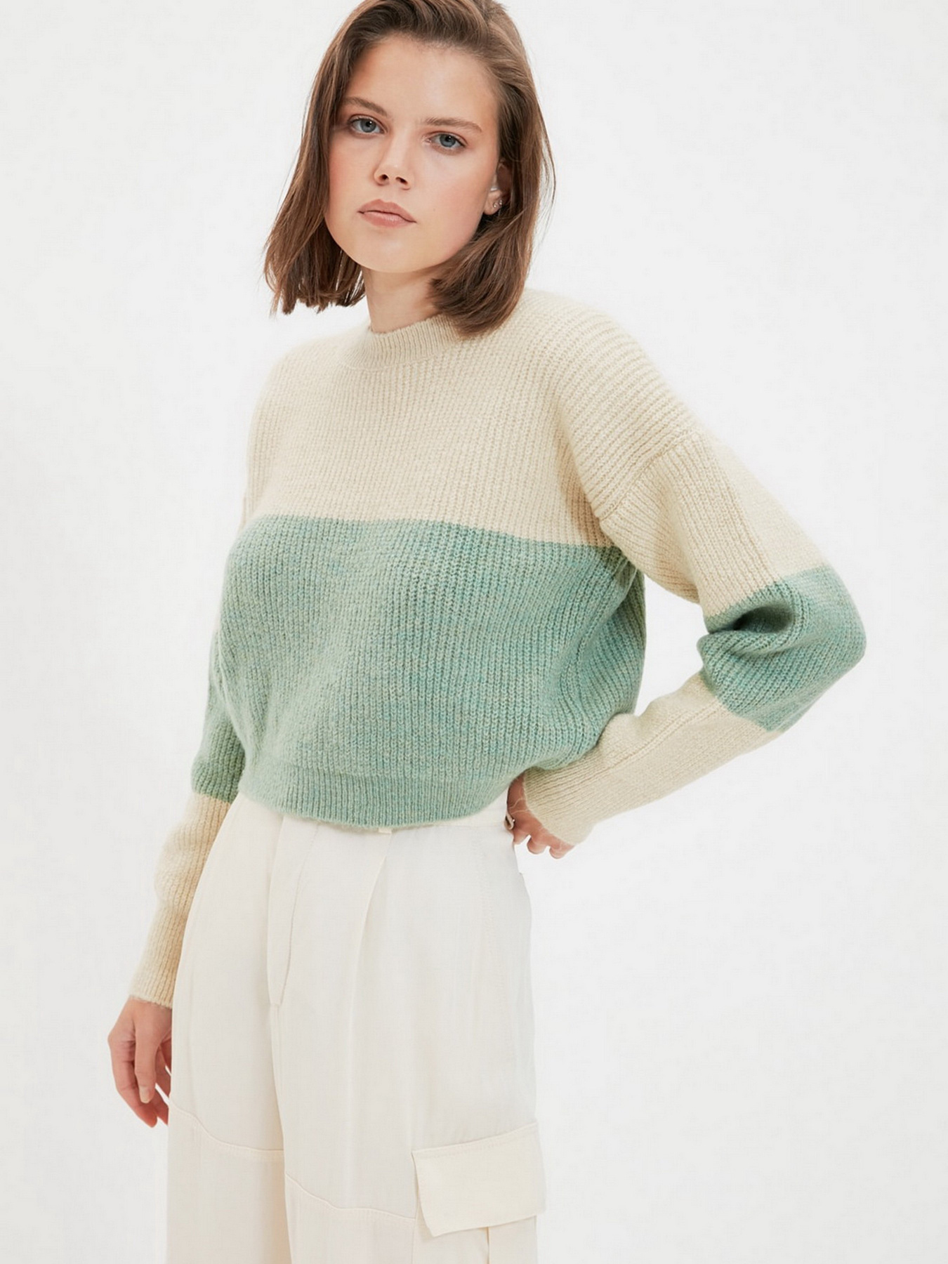 Светр Trendyol модель TWOAW22KZ1521/Tas Фото