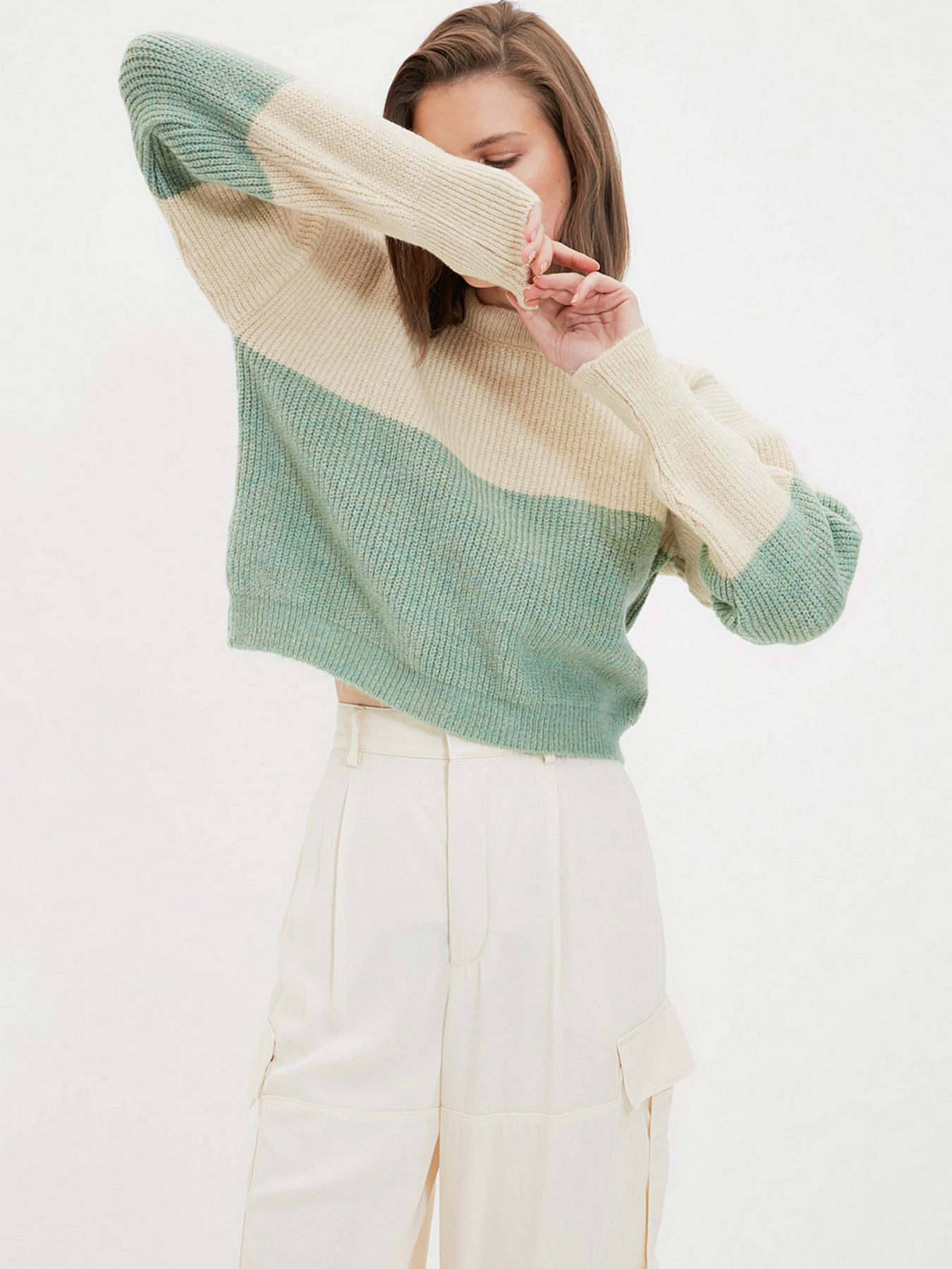 Светр Trendyol модель TWOAW22KZ1521/Tas Фото