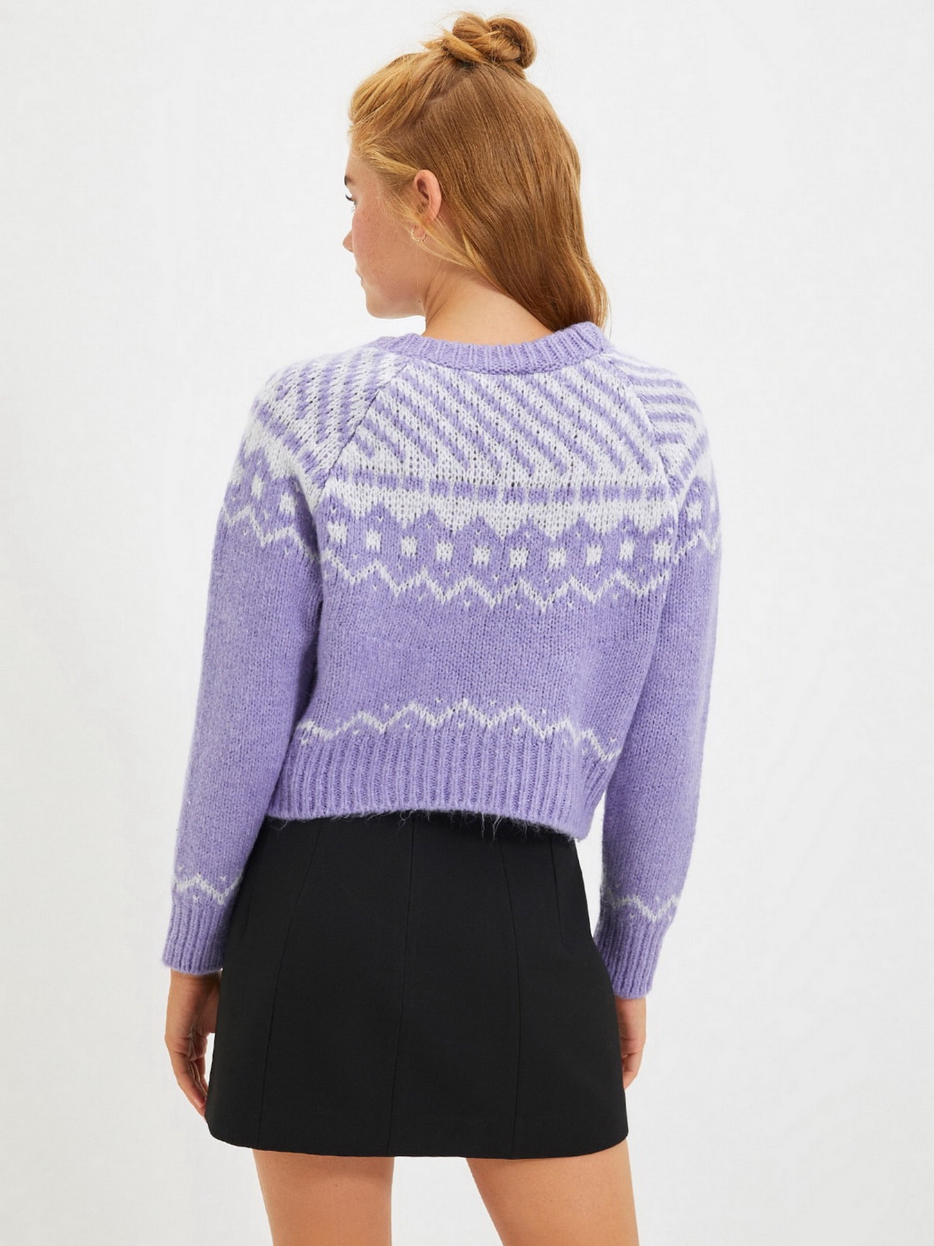 Свитер Trendyol модель TWOAW22KZ1536/Lila Фото