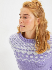 Свитер Trendyol модель TWOAW22KZ1536/Lila Фото