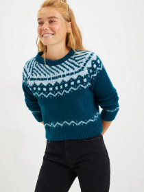 Свитер Trendyol модель TWOAW22KZ1536/Petrol Фото