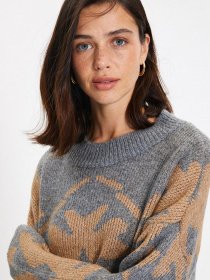 Свитер Trendyol модель TWOAW22KZ1661/Gri Фото