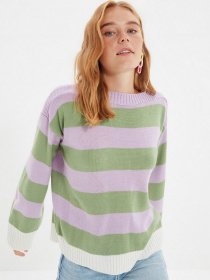 Свитер Trendyol модель TWOAW22KZ1706/Lila Фото